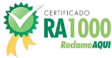 Certificado RA1000 Reclame AQUI
