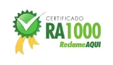 Certificado RA1000 Reclame Aqui