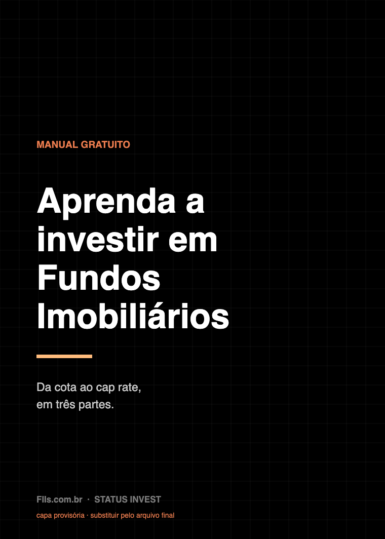 Capa do manual Aprenda a Investir em Fundos Imobiliários