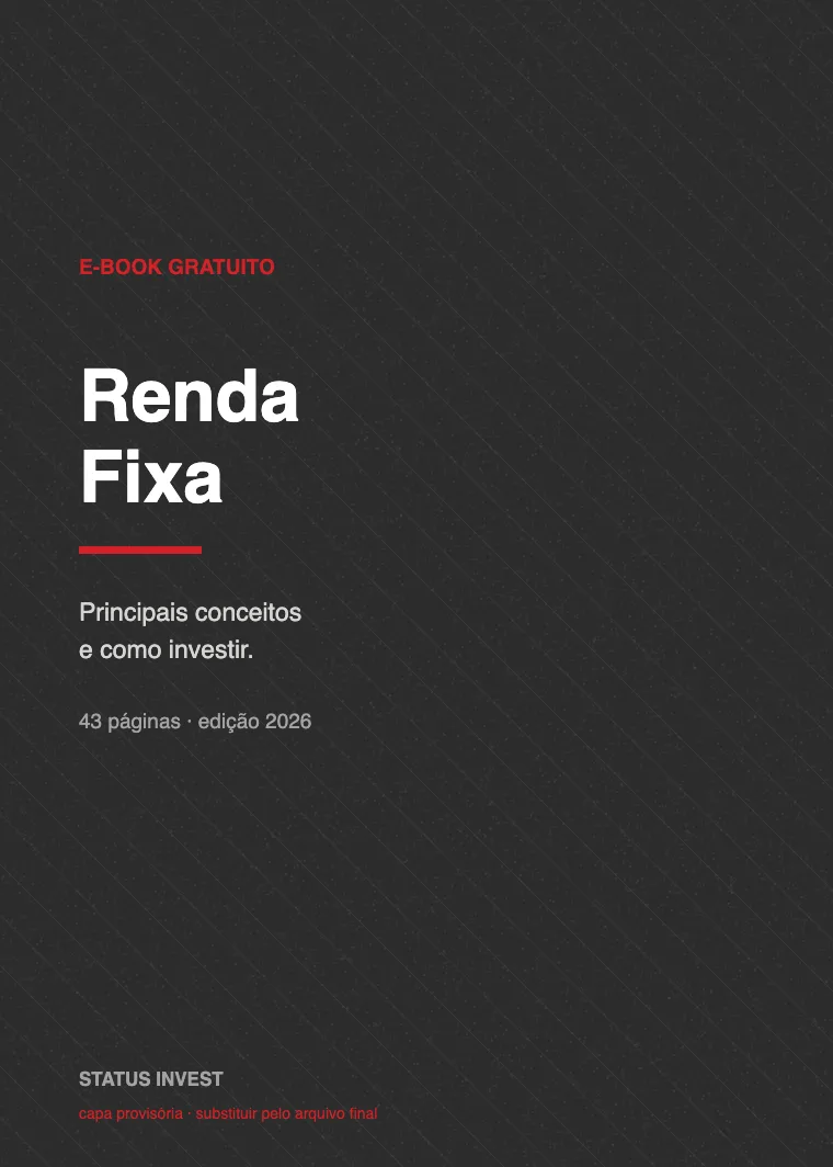 Capa do e-book Renda Fixa, principais conceitos e como investir