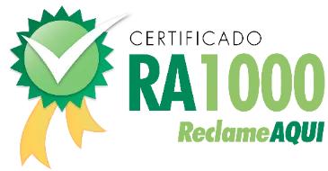 Selo RA1000 Reclame Aqui